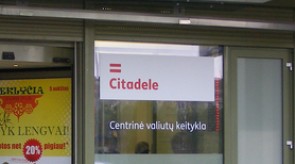 Citadele banko vitrina VCUP I a.